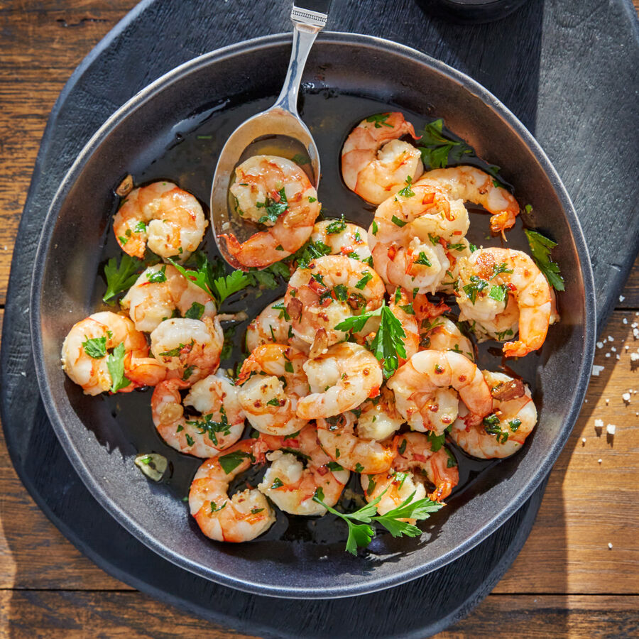 Gambas al ajillo Gambas à l'ail Recette Hagen Grote GmbH