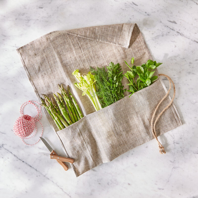 Tissu en lin pour asperges et légumes : conservation plus longue Photo 3