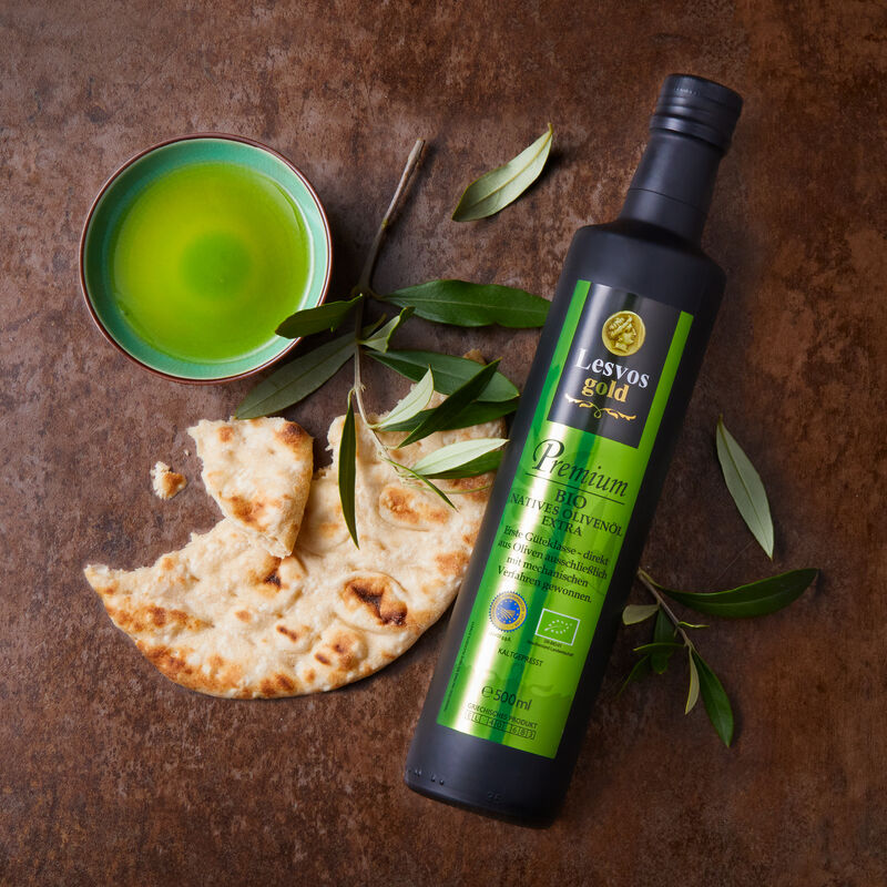 Lesvos Gold : huile d'olive BIO hautement primée d'une variété d'olive autochtone Photo 2
