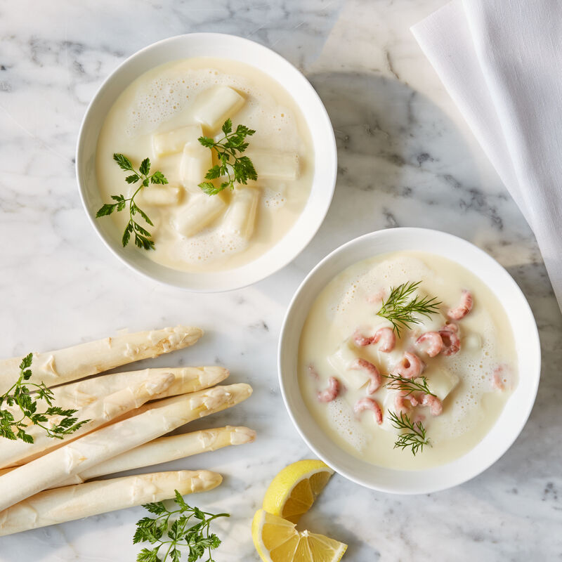 Velouté d'asperges  : une spécialité de soupe raffinée Photo 3