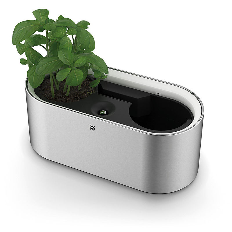 Pour une croissance plus rapide et plus florissante : cache-pot pour herbes avec éclairage LED et arrosage automatique Photo 3