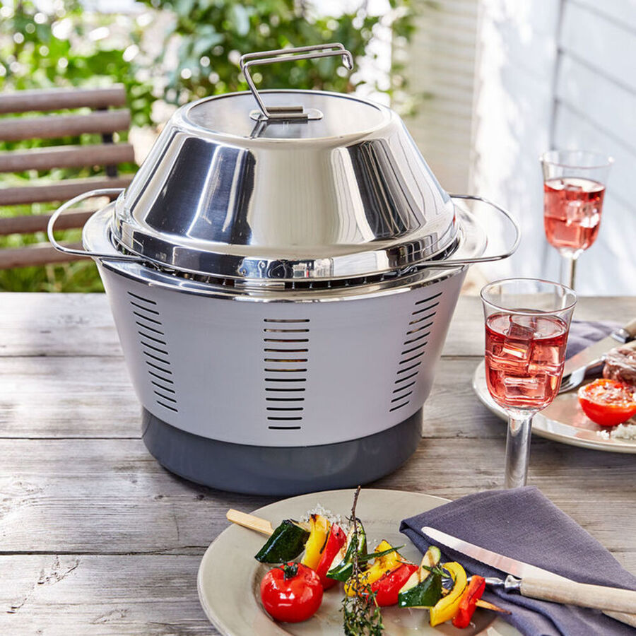 Barbecue de table à charbon de bois une chaleur de 250 °C en 5