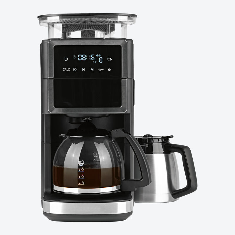 Machine à café parfaite : broyeur intégré, verseuse thermo, filtre or permanent Photo 3
