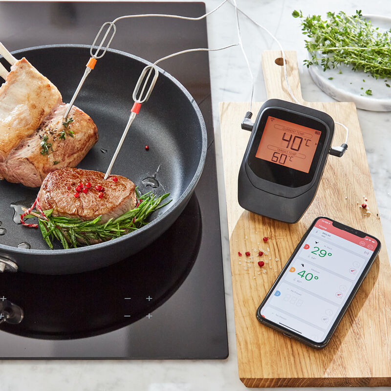 Thermomètre avec application : vérifiez l'état de cuisson de 6 plats en même temps Photo 4