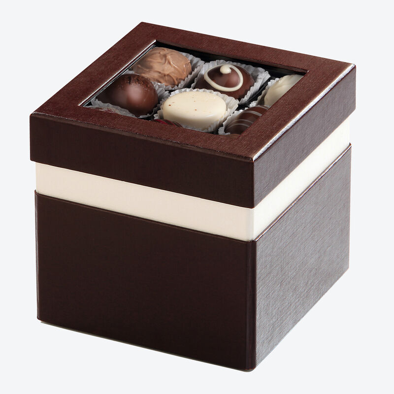 27 truffes au chocolat dans 9 variétés exquises