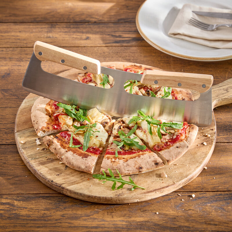 Berceuse coupe-pizza : dcouper parfaitement au lieu d'craser Photo 2