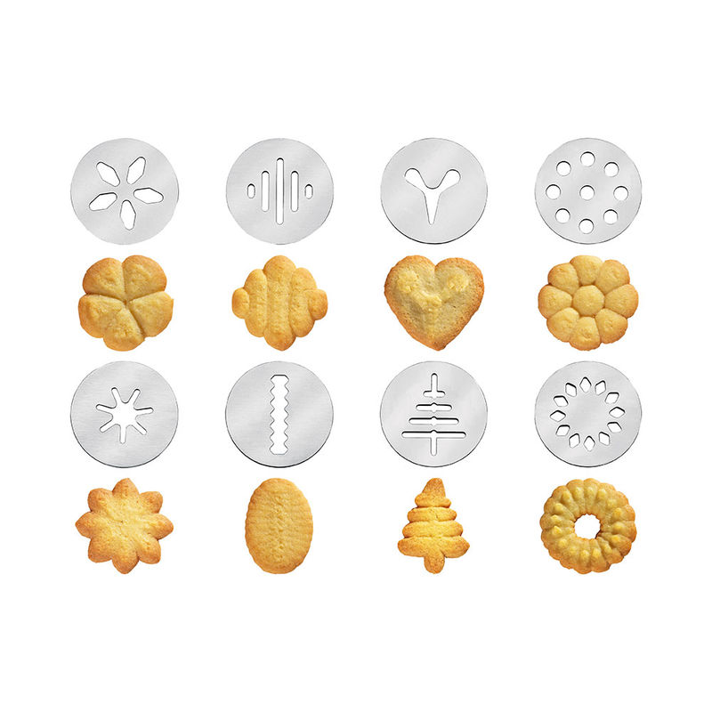 Presse à biscuits : 8 modèles de spritz différents directement sur la plaque de cuisson. Photo 3