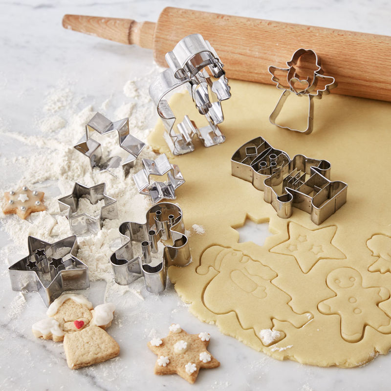 Emporte-pièces Cloche double, riche en détails pour biscuits de Noël magiques Photo 2