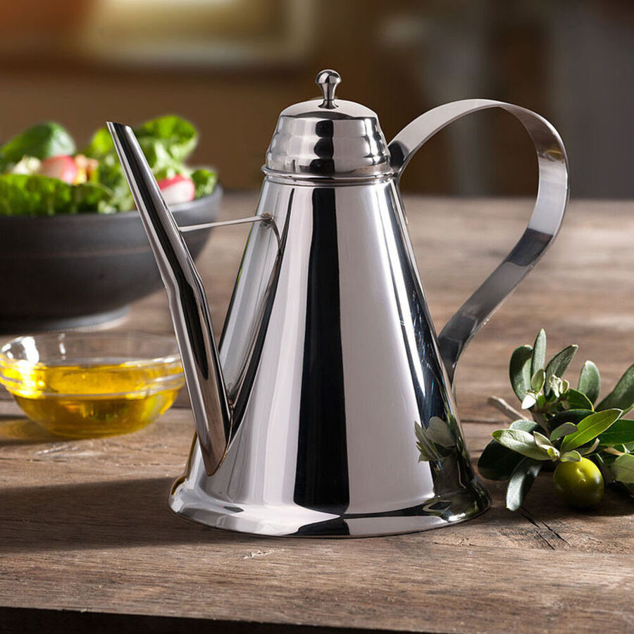 Burette italienne classique pour huile d'olive, dosage exact et