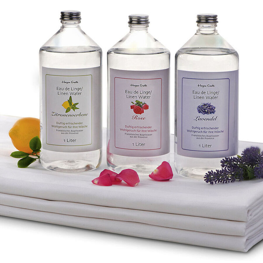 Eau de linge, parfum verveine respirez l´odeur réconfortante du linge repassé délicatement