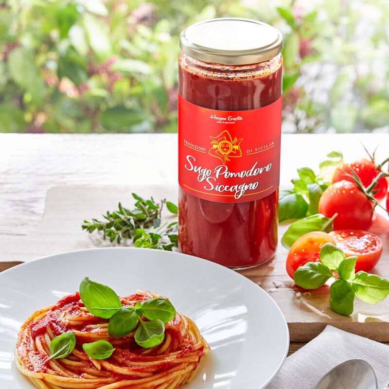 Sugo Pomodoro Tomate de Siccagno : sauce tomate sicilienne trs aromatique Photo 2