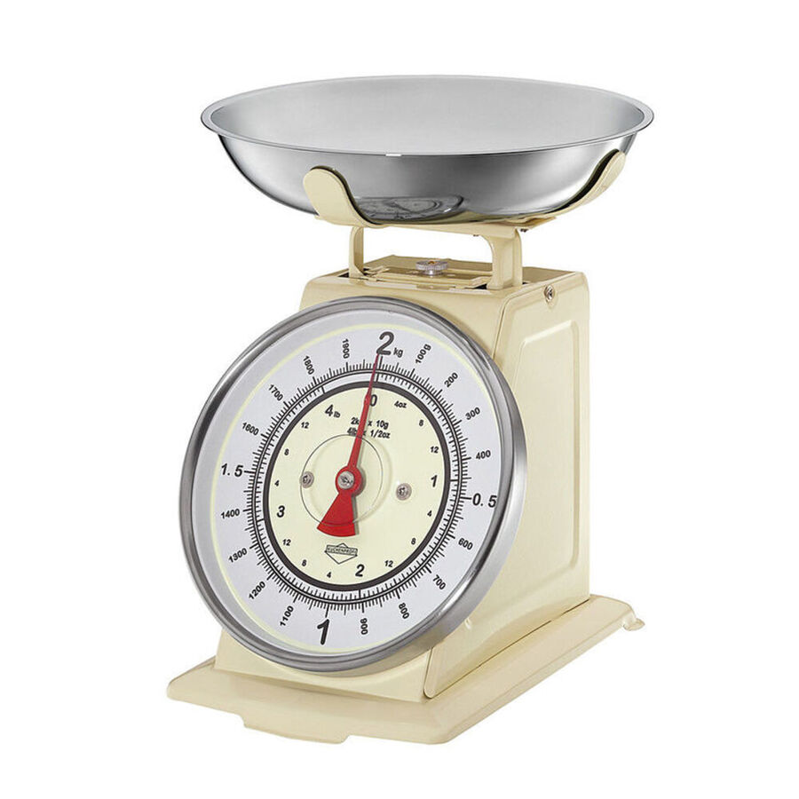 Ambiance italienne balance de ménage à aiguille rétro pèse jusqu'à 2