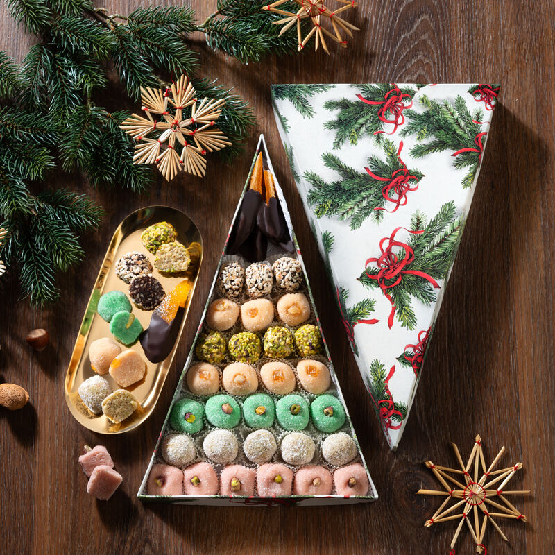 Peccatucci - chocolats et tendres confiseries siciliennes à la pâte d'amande, confiseries italiennes de Noël Photo 2