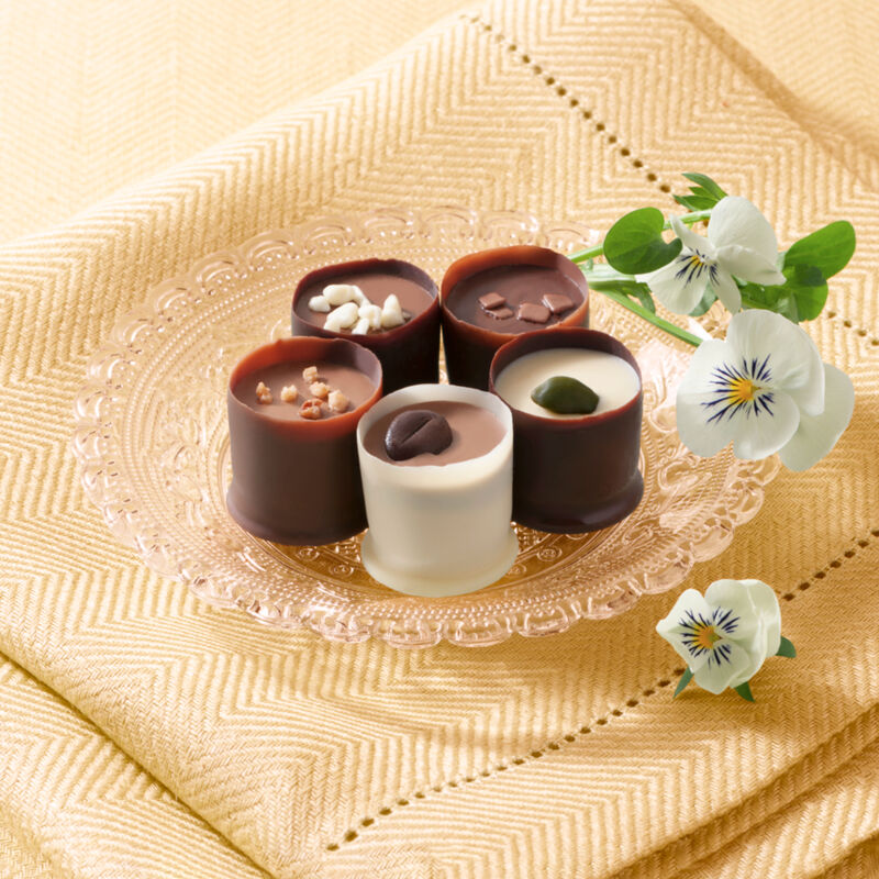 Véritables petites timbales belges en chocolat Photo 2