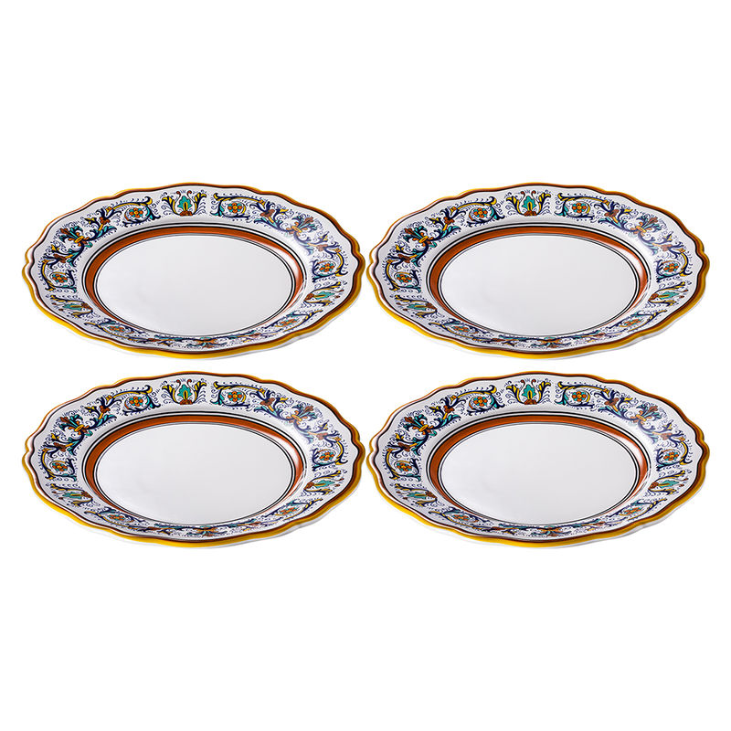 Assiettes plates Nova Deruta - céramique d'Ombrie décorée à la main Photo 3