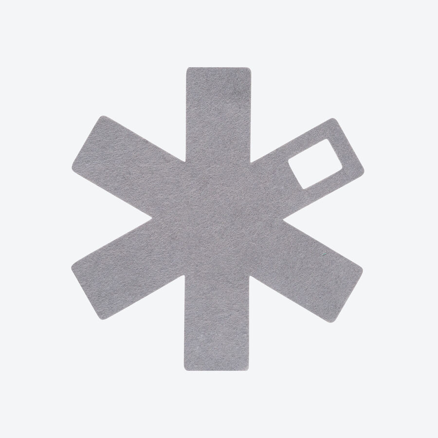 6Pcs Protection Casseroles Et Protège-Poêle Antidérapantes Coussin De Protection