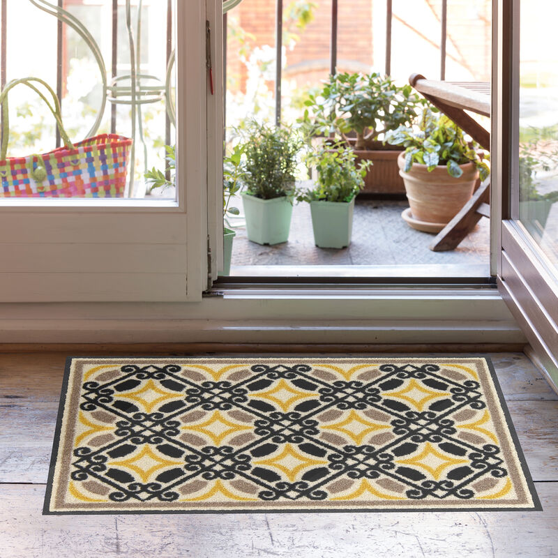 Ce tapis de sol spécial cuisine au design exclusif Bogart protège sols et articulations Photo 2