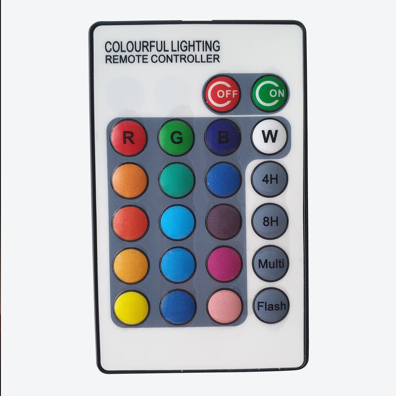 Mini-lampes LED mobiles 16 couleurs possibles pour éclairage ou ambiance.  Sans fil, à piles, commande par simple pression ou té Photo 5