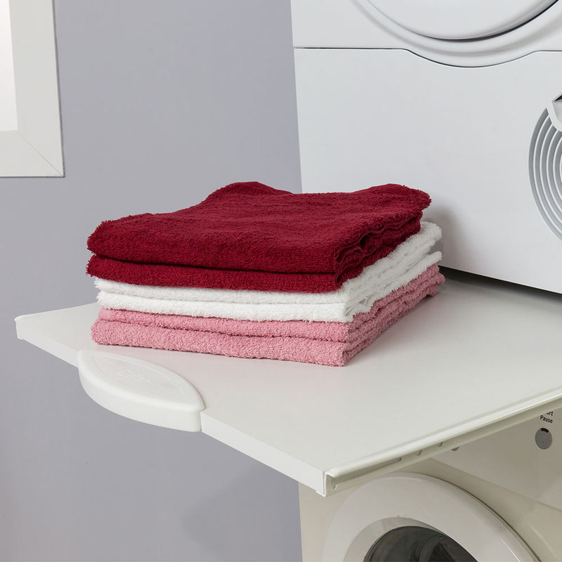 Combiner le lave-linge et le sèche-linge avec un espace de rangement supplémentaire Photo 4
