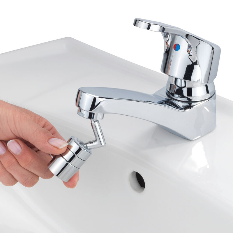 L'embout régulateur de jet transforme chaque robinet en une douchette flexible, régulateur de jet, tamis de robinet Photo 5