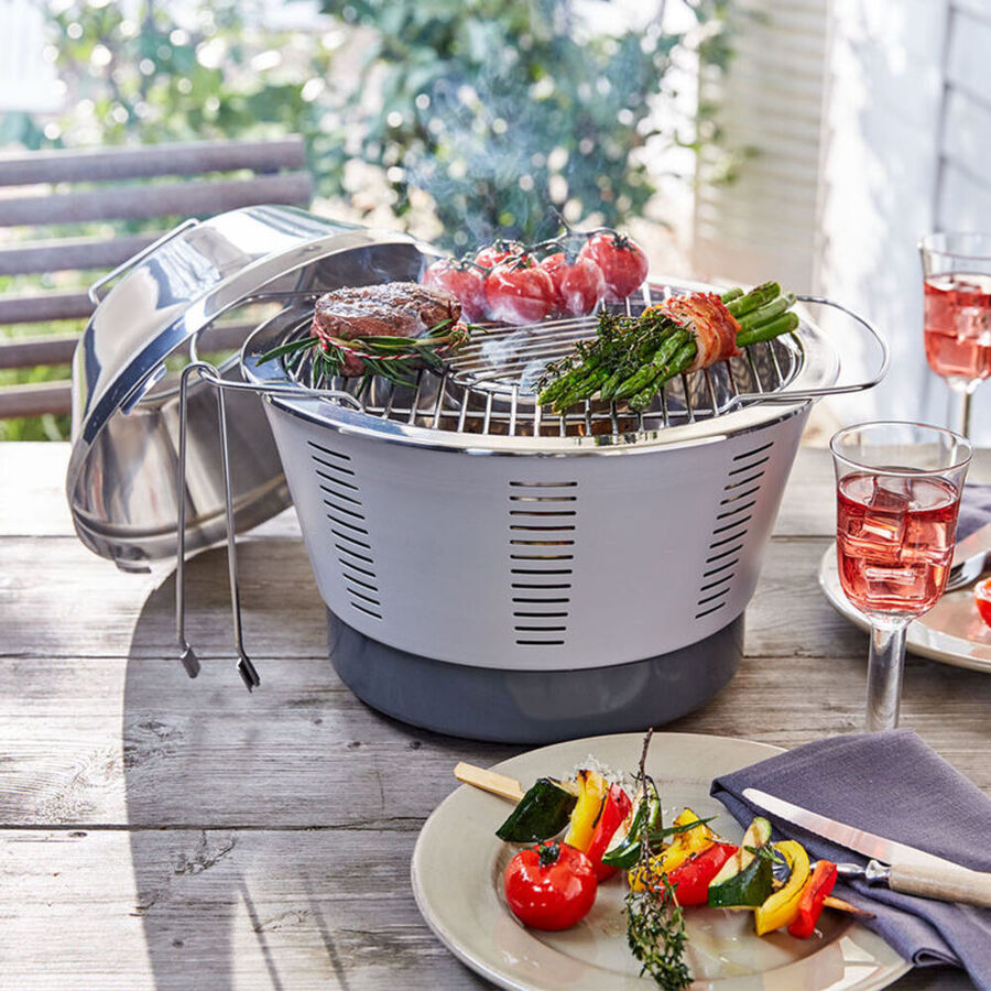 Barbecue de table à charbon de bois une chaleur de 250 °C en 5