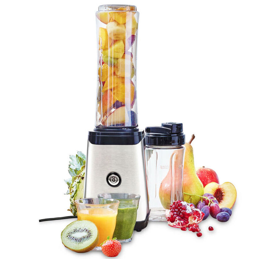 Blender à smoothies super puissant avec 2 gourdes à emporter Hagen Grote GmbH