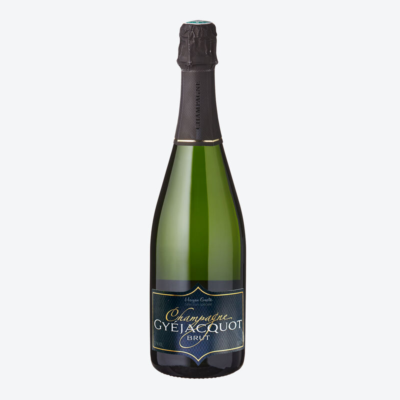 Champagne lgant, dlicatement ptillant  bulles fines