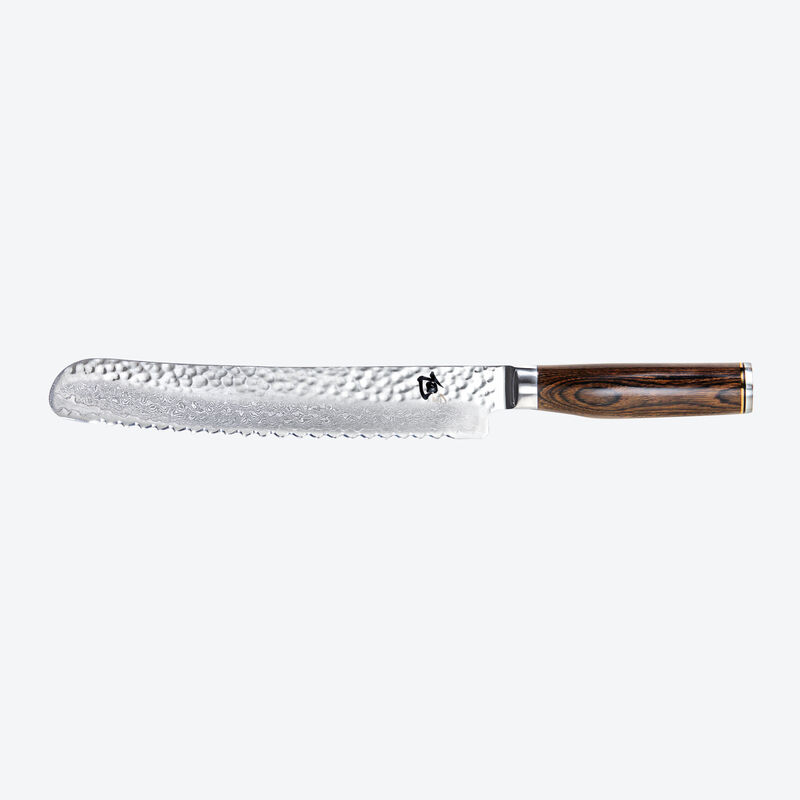Couteau à pain KAI Shun Premier : couteau acier Damas forgé main