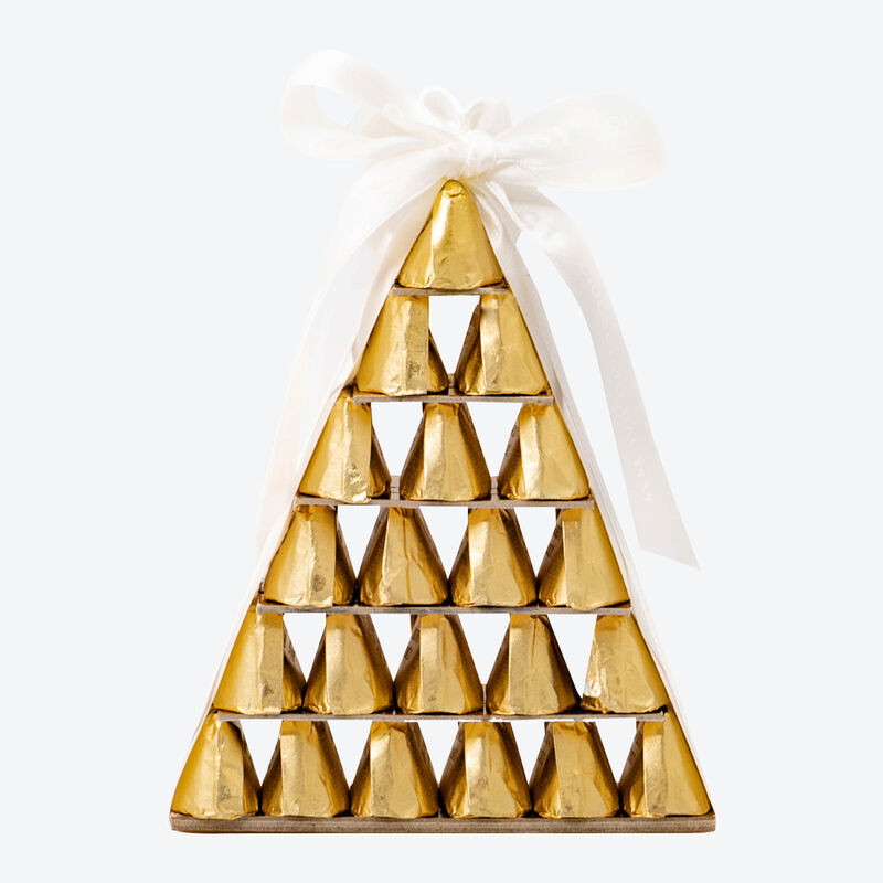 Cadeau de Noël aux truffes au chocolat - Chocolat italien - Pralines -  Fondante 