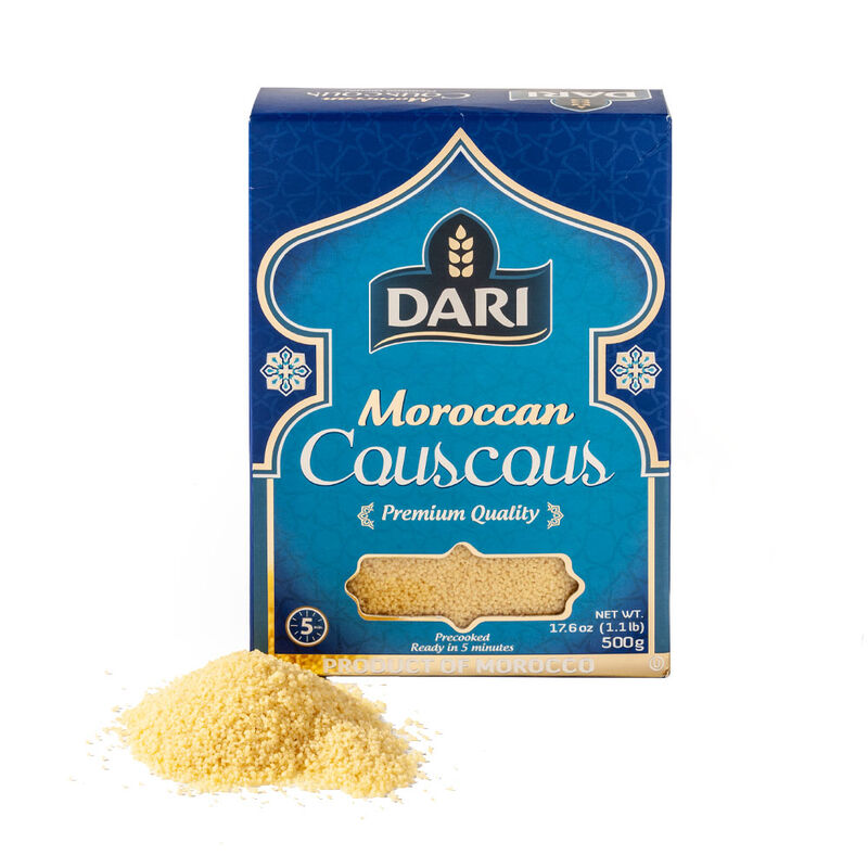 Le meilleur couscous marocain de semoule de blé dur