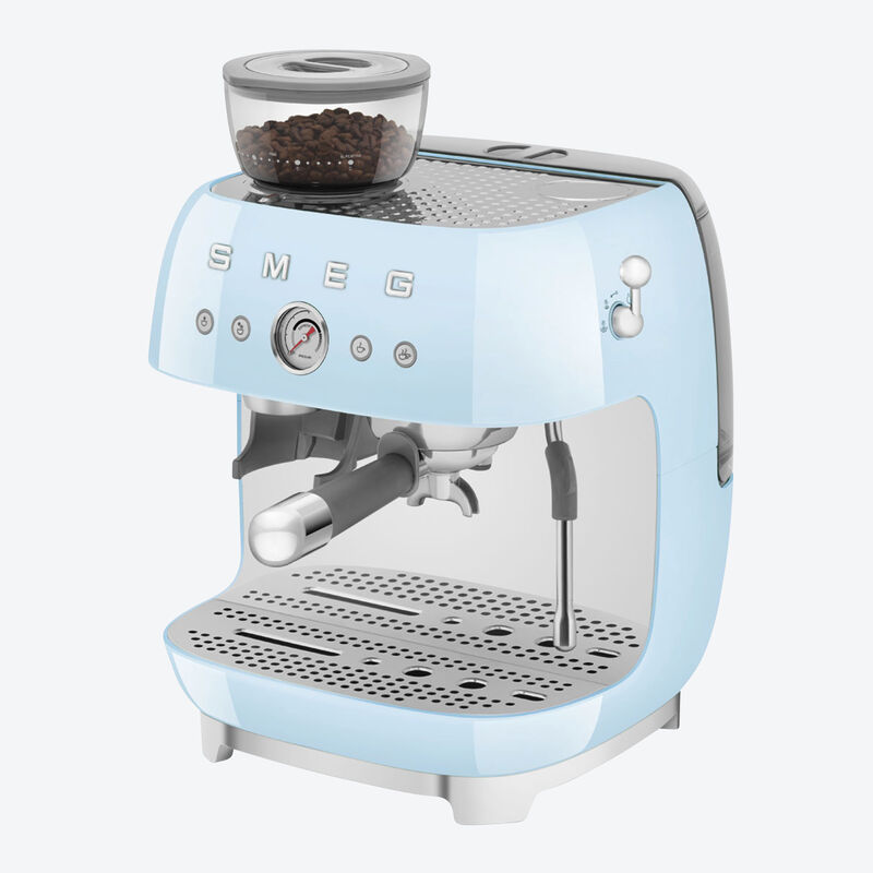 Machine  caf  porte-filtre SMEG avec broyeur intgr, machine  expresso