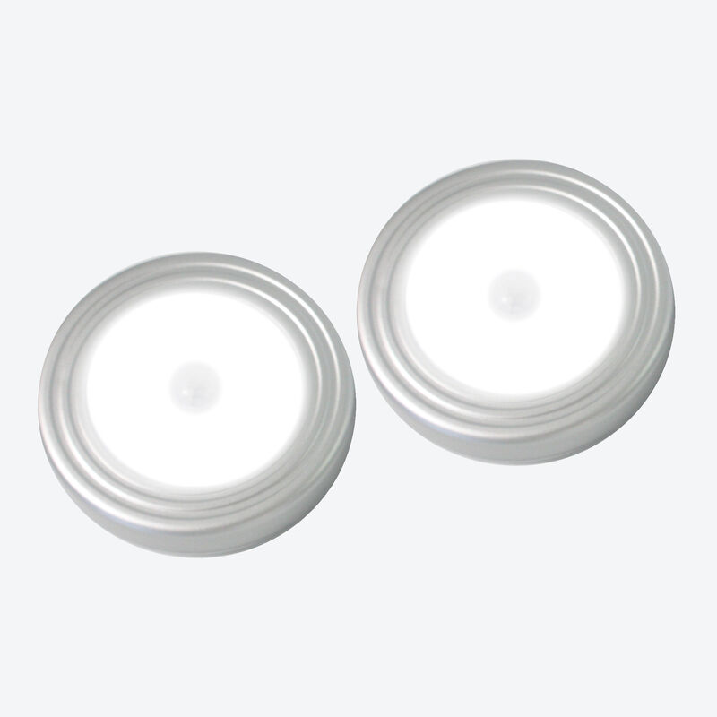 Mini-lampes LED mobiles avec détecteur de mouvement, pour éclairage sans fil  de penderie, cage escalier, aimantées, à pile - Hagen Grote GmbH