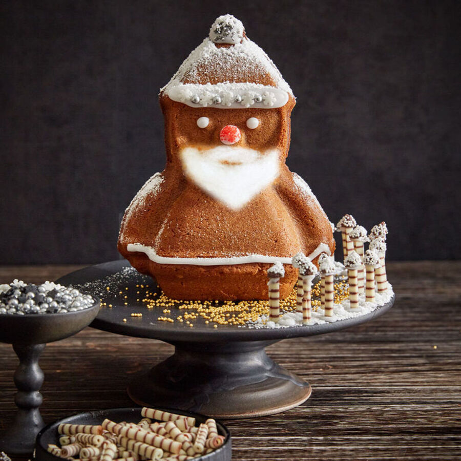 Pere Noel En 3d A Cuire Dans Un Moule En Acier Carbone Antiadhesif Etanche Hagen Grote Gmbh