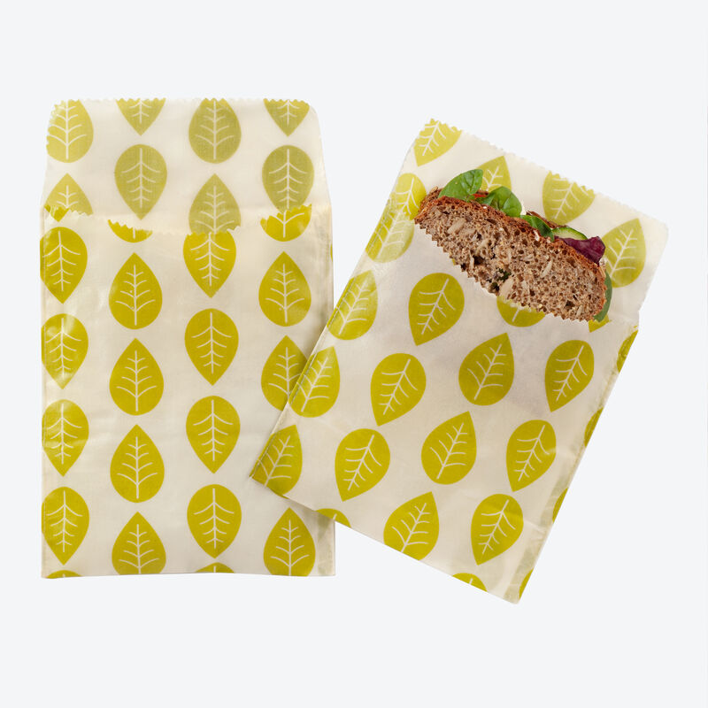 Sachets à sandwichs en tissu ciré végétalien : l'alternative écologique au plastique et à l'aluminium