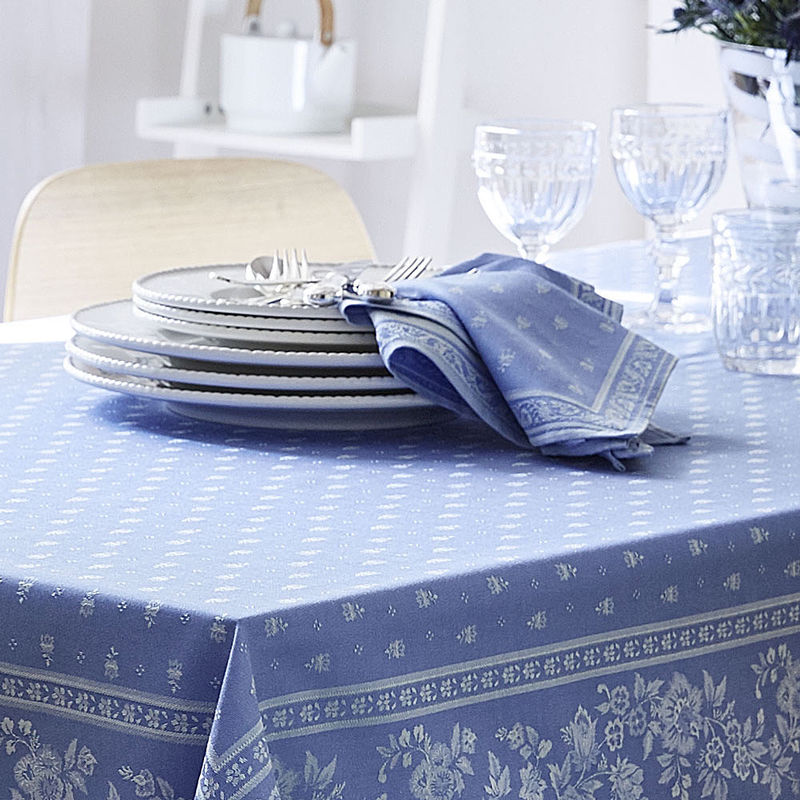 Serviettes - linge de table provençal : tissé jacquard haut de gamme