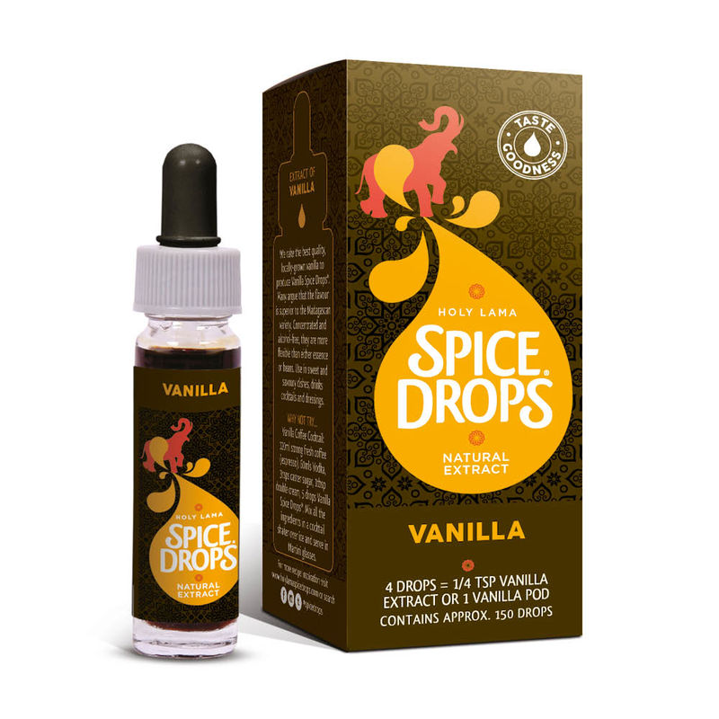 Spice Drops, extraits d'arômes naturels : vanille