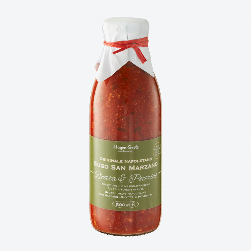 Sugo San Marzano ricotta & pecorino : véritable sauce napolitaine