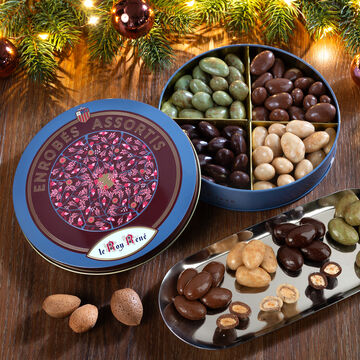 Image du produit pour 'Amandes provenales toastes, enrobes d'une fine couche de chocolat, amandes, produit naturel'