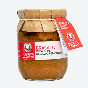Image du produit pour 'Brasato - rti de bœuf mijot de Fassone pimontais, 500 g'