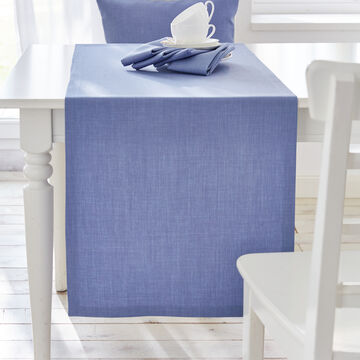 Image du produit pour 'Chemin de table uni avec traitement anti-taches - 50/140 cm'