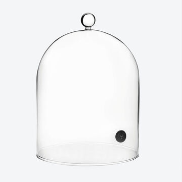 Image du produit pour 'Cloche de fumage - verre borosilicat,  18,5 cm, hauteur 25 cm'