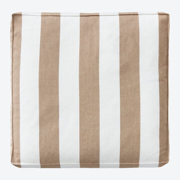 Image du produit pour 'Coussin d'assise ray� avec protection antitaches, 40/40/5 cm'