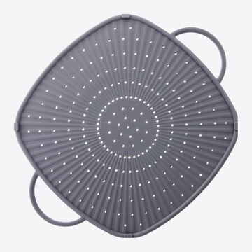 Image du produit pour 'Couvercle anti-projections 3 en 1 en silicone- galement utilisable comme dessous de plat et tapis de cuisson'