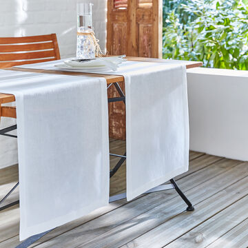 Image du produit pour '�l�gant chemin de table en lin, issu d'un tissage traditionnel toscan, dans des tailles opulentes'