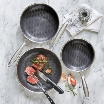 Image du produit pour 'Ensemble de po�les � fond maill� Hagen Grote - � env. 20/24/28 cm'