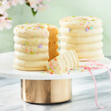 Image du produit pour 'G�teau � la broche enrob� de chocolat blanc 250 g - fait main'