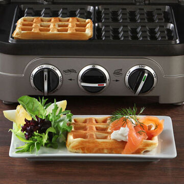 Image du produit pour 'Gaufres de pommes de terre au saumon'