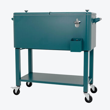 Image du produit pour 'Glaci�re sur roulettes pour terrasse : profitez de boissons glac�es pendant des heures'