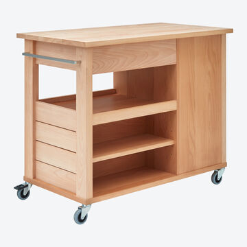 Image du produit pour 'Ilot-desserte de cuisine en h�tre massif'