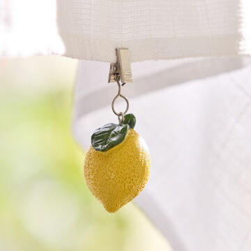 Image du produit pour 'Poids de nappe r�sistants au vent, design citron - lot de 4'